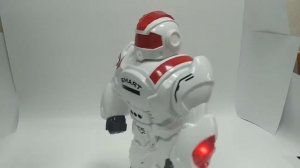 РОБОТ "РОБОВОИН" СТРЕЛЯЮЩИЙ ДИСКАМИ НА ИНФРАКРАСНОМ ПУЛЬТЕ УПРАВЛЕНИЯ