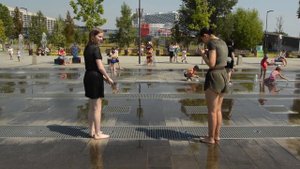 Girls, a fountain and fun splashes of Summer ! | Девушки, фонтан и веселые брызги Лета !