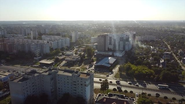Харьков с высоты. Одесская. Проспект Гагарина. Проспект Героев Сталинграда. Зерновая. Сентябрь 2021 смотреть онлайн