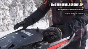 Съемный снегоотражатель LinQ — Ski-Doo