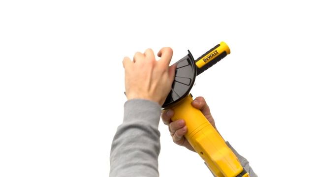 Демонстрація. Шліфмашина кутова - болгарка мережева DeWALT DWE4238