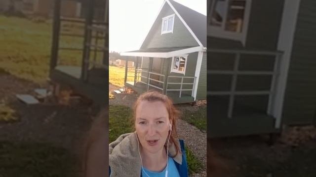Дачный домик 4х6 с мансардой