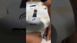 How to change battery of enya acousticplus pickup