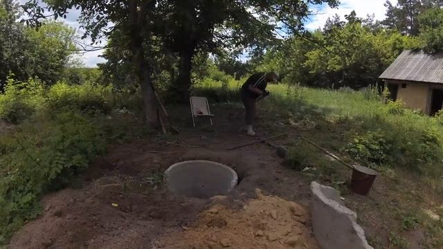 Ручное бурение самодельным буром, неудачный опыт. смотреть онлайн