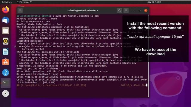 ✔️ INSTALL JAVA on UBUNTU 21.04