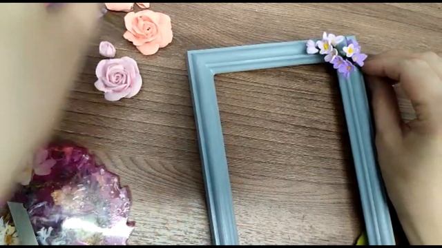 Интерьерные рамки из полимерной глины. смотреть онлайн