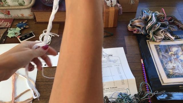 124. Вышивка Крестом! КАК Я НАЧИНАЮ ВЫШИВАТЬ наборы Дименшенс американского сборки! Обзор набора