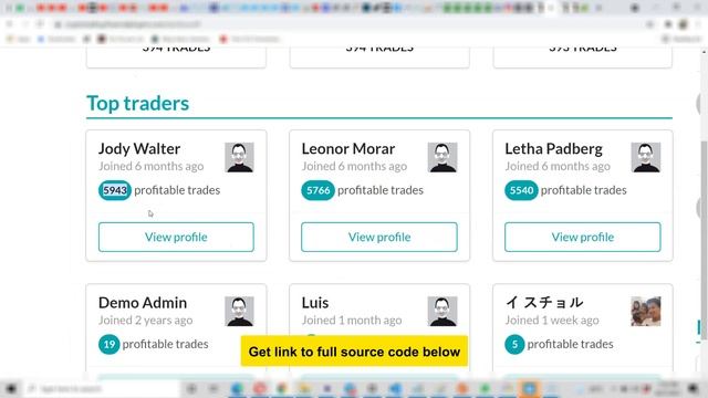 Full source code: Cryptocurrency Exchange Platform with PHP