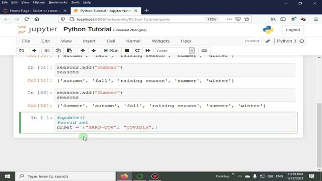 Update Sets | Python 4 You | Lecture 139