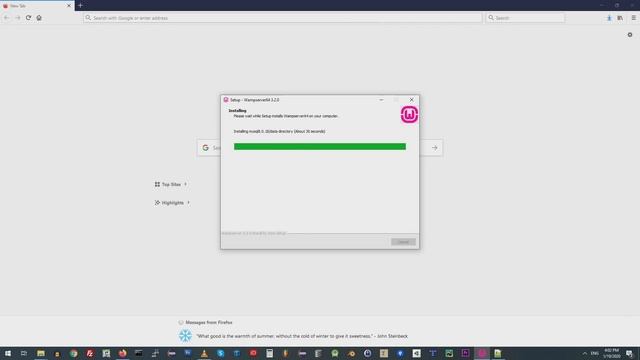 Hello World in PHP (including WAMP install) смотреть онлайн