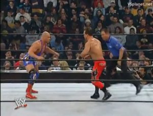 Kurt Angle vs Chris Benoit, Royal Rumble 2003