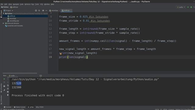 Signalverarbeitung #19 - Audio Verarbeitung in Python #3 - Fenster auf dem Signal смотреть онлайн