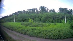 Железная дорога Кавказская - Малороссийская - Тихорецкая  (вид из окна поезда, вост. сторона) (СКЖД