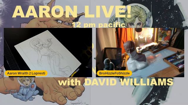 AARON LIVE! Last Second Live-Stream! 9/29/22 Drawing Kit Carter смотреть онлайн