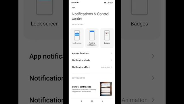 How to change Redmi mobile notification status bar