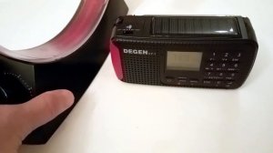 Приём средних волн на антенну Tecsun AN-100 в Москве