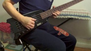 Hohner B2 Headless Electric Bass Guitar Sound Check& DEMO