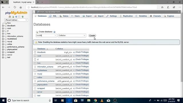 HOW TO CREATE MYSQL DATABASE IN WAMP SERVER || MYSQL || PHP смотреть онлайн