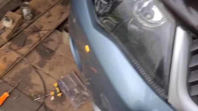 Усилил, пропенил бампер на Mitsubishi Outlander XL смотреть онлайн