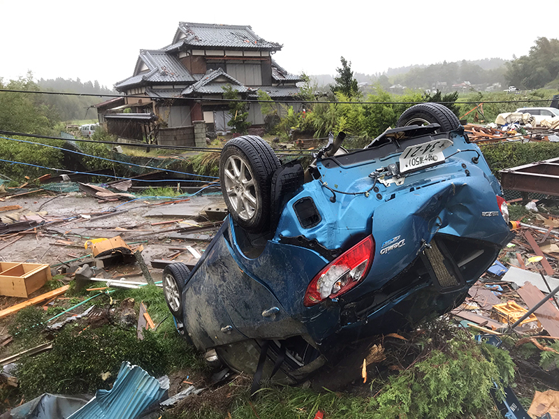 На Японию обрушился разрушительный тайфун / События на ТВЦ