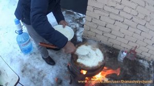 ТАДЖИКСКИЙ ПЛОВ В КАЗАНЕ НА КОСТРЕ