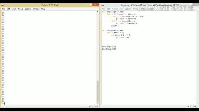 Looping For, While and methode Repeat in Python смотреть онлайн