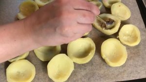 ✅Картошка  с начинкой в духовке