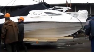 Установка на прицеп    Катер SF 620 SEA CAT