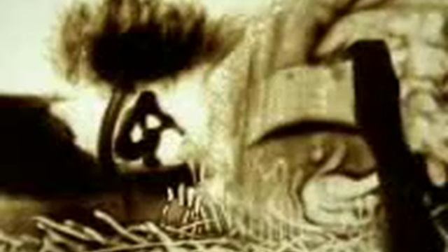 Человек ну оооооочень красиво рисует песком