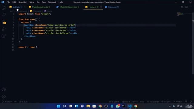 Build Your Portfolio Using ReactJs Firebase GSAP Animation смотреть онлайн