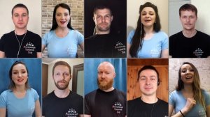 Песня "Вишня" из самоизоляции. ? ПОЁМ ВМЕСТЕ!? Московский Казачий Хор «Под окном широким…»