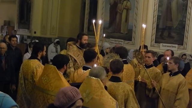 Барнаул 18 октября 2014 20 лет епархии день первый. Покровский собор Служит епископ Андрей (Тарасов