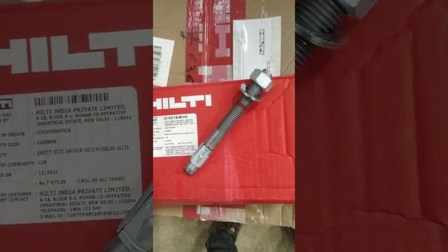 Hilti anchoring fastener/bolt- 16 mm