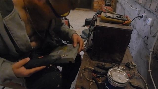 амперметр с шунтом для измерения сварочного тока!