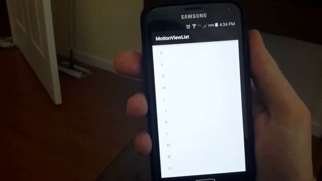 MotionListView: An Android Interface Component -- A Feature Video смотреть онлайн