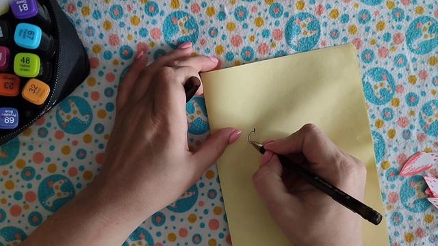 Делаем простую открытку к 8 марта смотреть онлайн