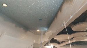 Как покрасить потолок из гипсокартона "Звездное небо"