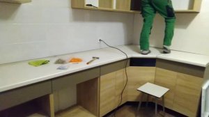 Сборка кухни Николь