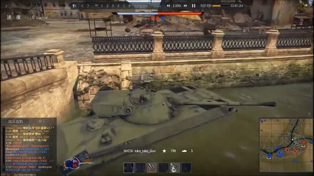 How to play Object 906 in Eastern Europe (war thunder tank RB)