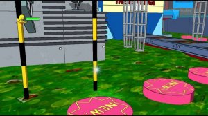 Прохождение The Simpsons Game с переводом часть 6 - Матрица Паролей [HD 1080p]