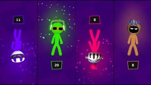 Stickman Party Gameplay Walkthrough 1 2 3 4 Player MINIGAMES ( android / ios )