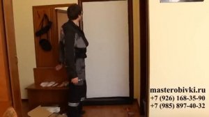 Обивка дверей дермантином, шумоизоляция дверей, установка электронных замков карточного типа