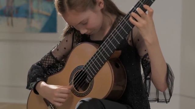 Elle Davisson (age 11) plays Songe Capricorne by Roland Dyens