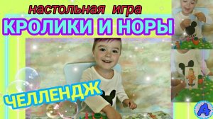 Настольная игра / ЧЕЛЛЕНДЖ / Кролики и норы / Кто первый?