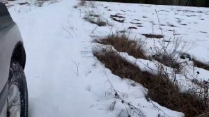 Снег в полях 7 апреля 2019