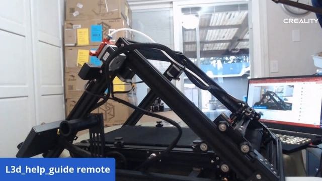 Creality 3DPrintMill,Infinite-Z, Belt 3D Printer, CR-30 Unbox
