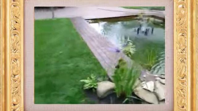 Строительство водоема с водопадом просто