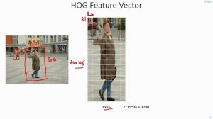 C34 | HOG Feature Vector Calculation | Computer Vision | Object Detection | EvODN