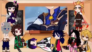 Some Demon Slayer characters react to Genshin Impact archons