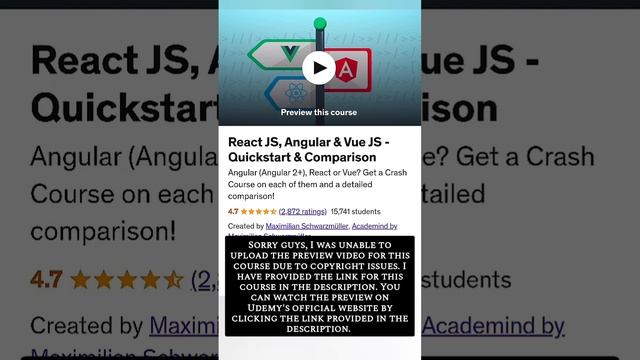 React JS, Angular & Vue JS - Quickstart & Comparison #fireship #programmingwithmosh